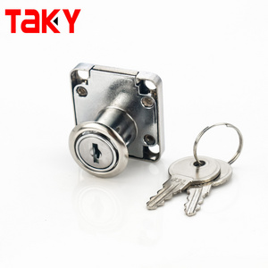 Iron Zinc Cupboard Wooden Door Mailbox Drawer Cabinet Lock Glass Cabinet Drawer Locks with keys