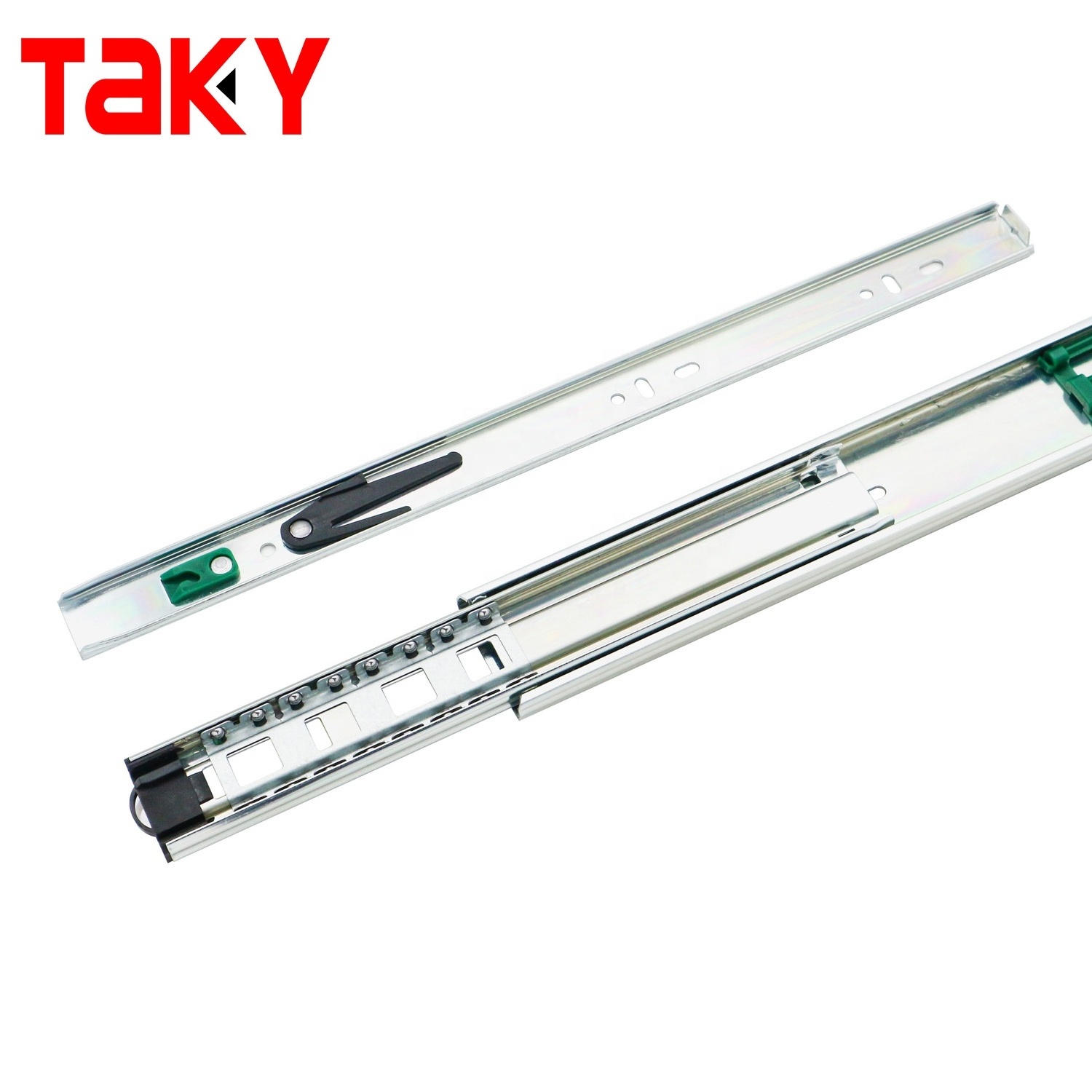 supplier in China push to open drawer runner telescopic channel 12 inches 45mm drawer slide