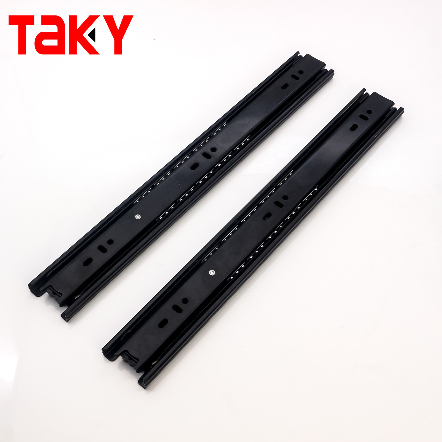 12 inch drawer slide rail ball bearing soft close push to open drawer slides