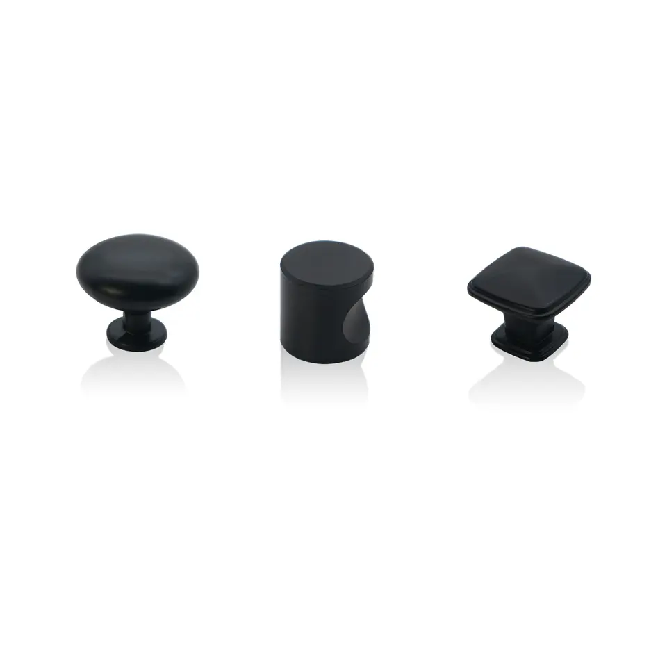 furniture drawer cabinet knobs and pulls minimalist round small black knobs for bedroom kitchen