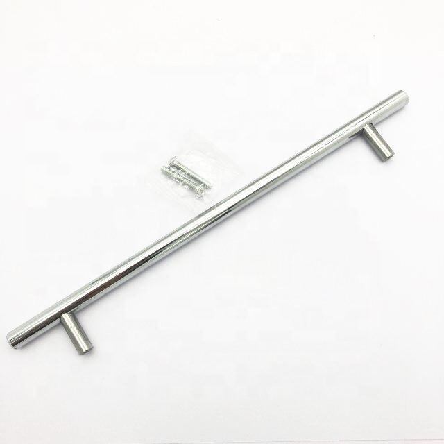 Hot sale stainless steel T bar pull handles cabinet wardrobe furniture handle