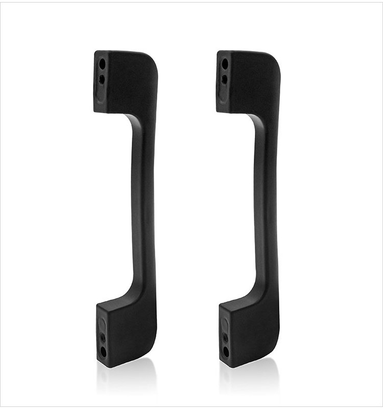 Hot Sale Aluminium Black Furniture Handles for Wardrobe Door Cabinet Handle