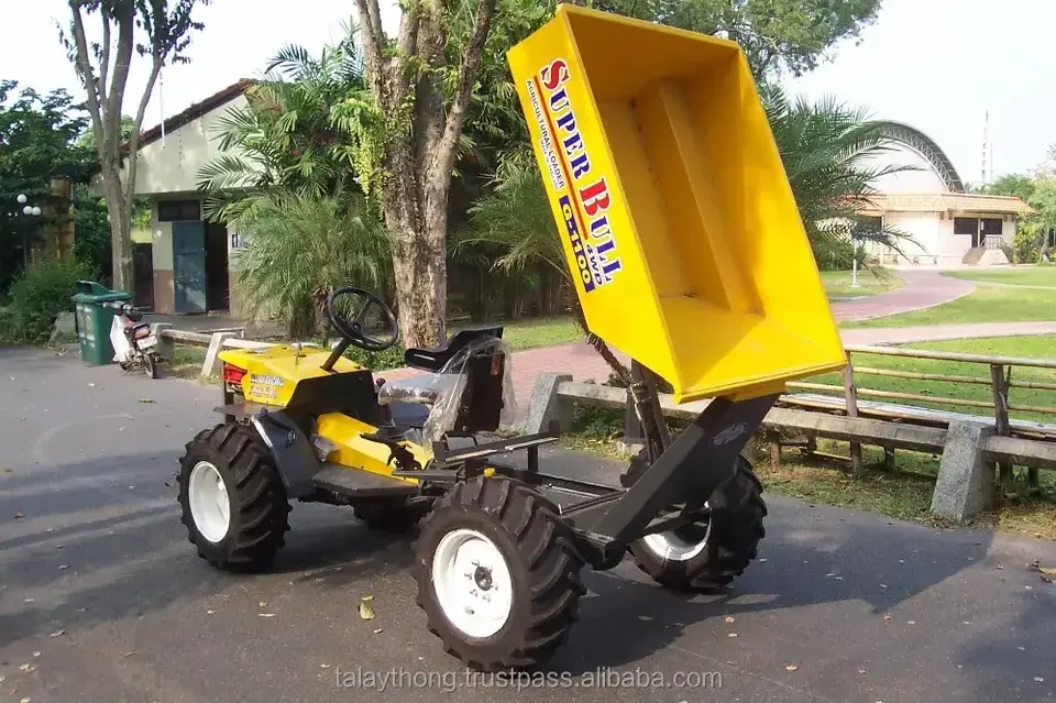 Tractor Palm Oil Tractor 4*4 WD Loader and Dumper Multi Purpose Farm Harvesting Power Engine Technical Sales Wheel Support Gear