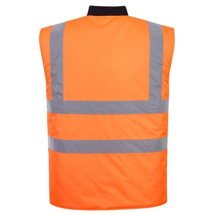 Road Safety Construction Hi Vis Fluorescent Orange Yellow Waterproof Taped DWR Work Vests