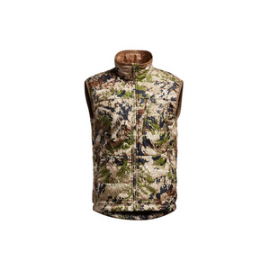 Shooting Waistcoat Orange Blaze Camouflage Hunting Vest Digital Printing Insulated Hunting Vest