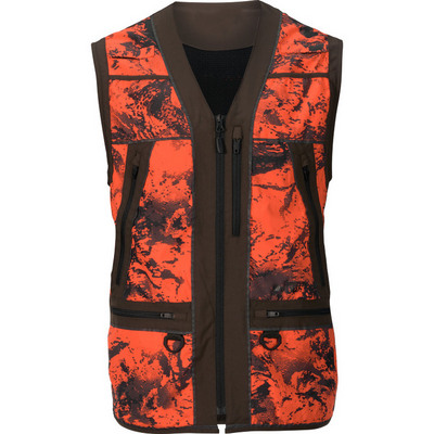 Top Quality Men's Camo Upland Blaze Orange Hunting Vest