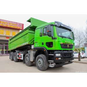 Trucks Howo Engineering 31 Ton Transport Diesel Engine 8x4 375 12 Wheel Used Dump Truck