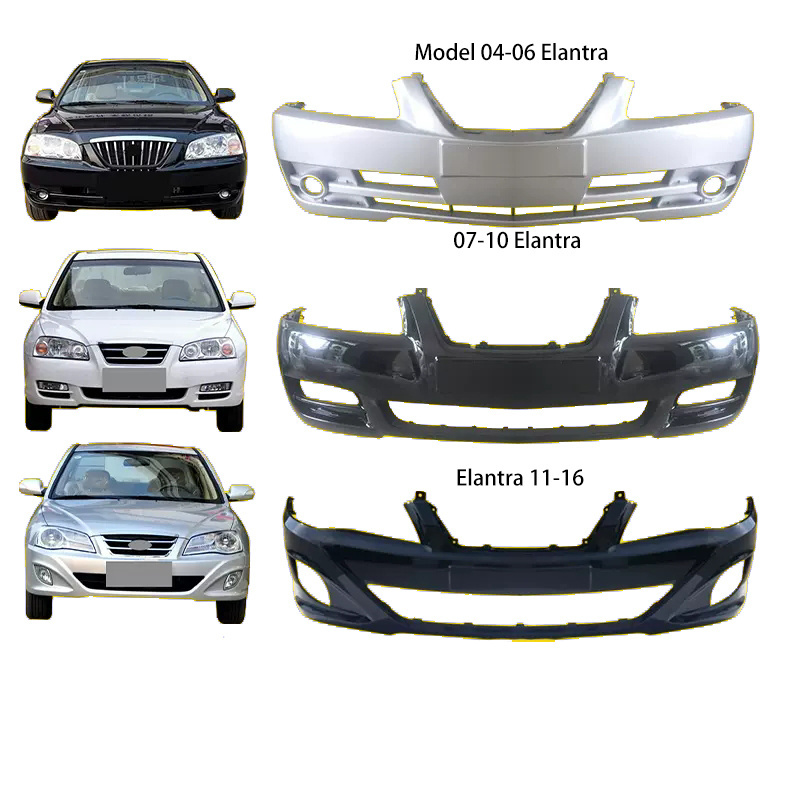 Chinese Car Parts Body Kits Car Bumpers Manufacturer Auto Bumper Wholesale For  Hyundai Elantra