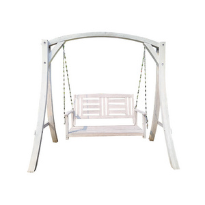 Adjustable Outdoor Leisure Eco-friendly Patio Wooden Garden Swings