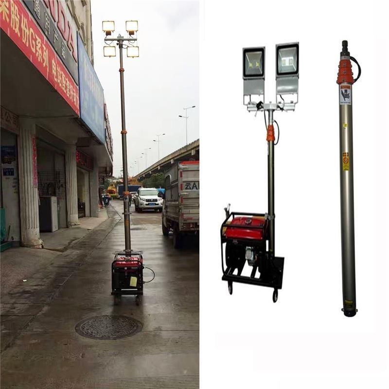 Heavy-Duty telescopic mast Small locking Pneumatic Telescoping mast tower