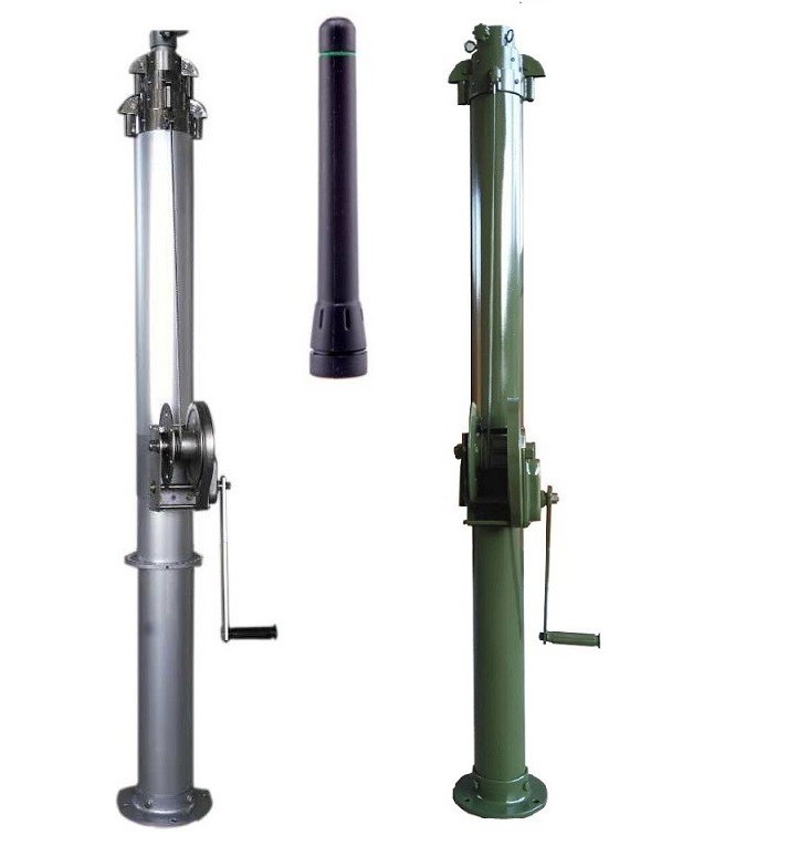 Winch telescopic Mast And Telescopic Crank Mast