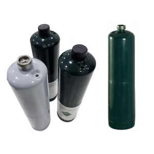 1kg refrigerant r134a gas cylinder replacement refrigerant cans with CGA600 1/2 thread