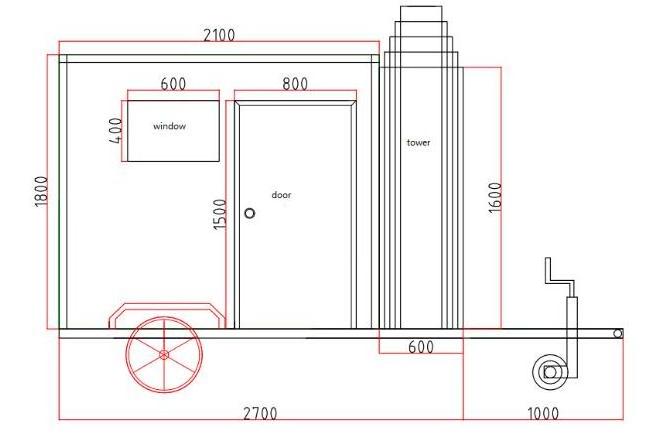 6m 10m 16m 30m COW Cell On Wheels Heavy Trailer Communication Telescopic Mast steel tube Tower