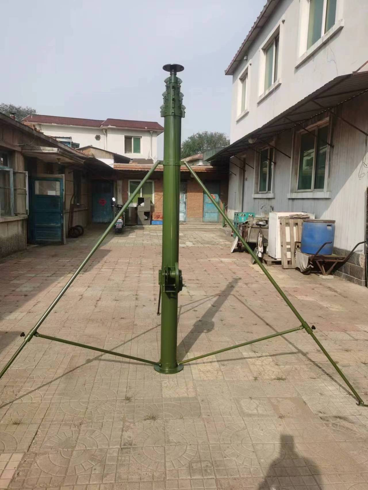 6-30m Communication radio tower telescopic mast antenna mast