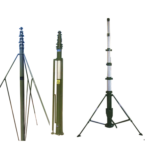 Telescopic mast antenna tower 4 meters