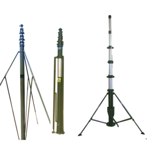 Telescopic mast antenna tower 4 meters