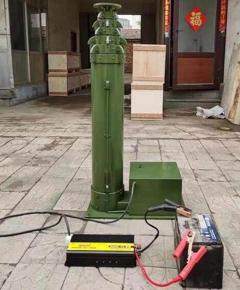 200kg load electric pole heavy duty motorized telescopic mast