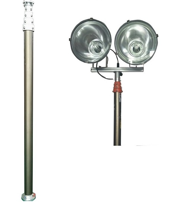 Heavy-Duty telescopic mast Small locking Pneumatic Telescoping mast tower