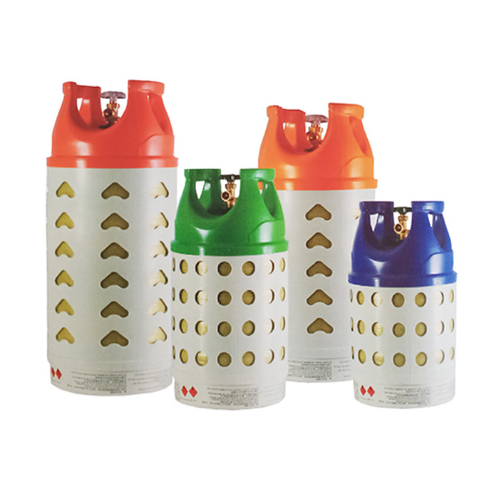 18.2L Capacity Lightweight composite propane gas cylinders LPG Tank