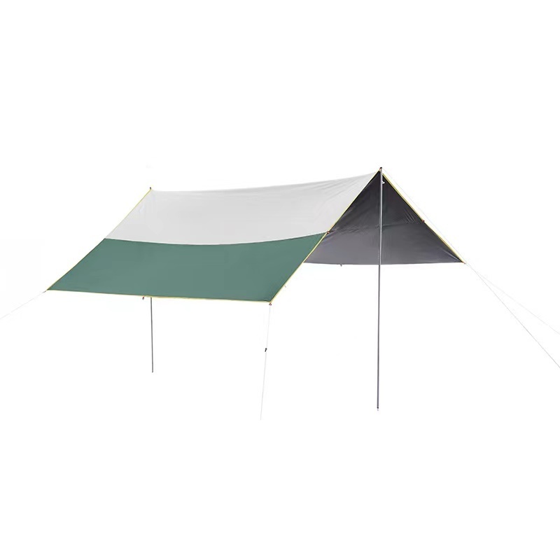 Sun Shade Shelter Tarp Waterproof Portable Beach Canopy Sun Large beach sun shade tent for camping Hammock Rain Fly