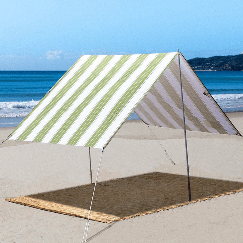 Custom Parasol Umbrellas Portable Windproof Beach Tent Sun Shelter Outdoor Cool Beach Umbrella Cabanas Gazebos