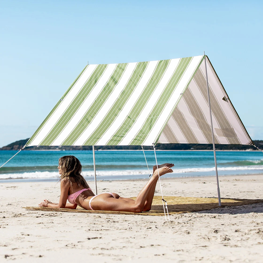 Custom Parasol Umbrellas Portable Windproof Beach Tent Sun Shelter Outdoor Cool Beach Umbrella Cabanas Gazebos