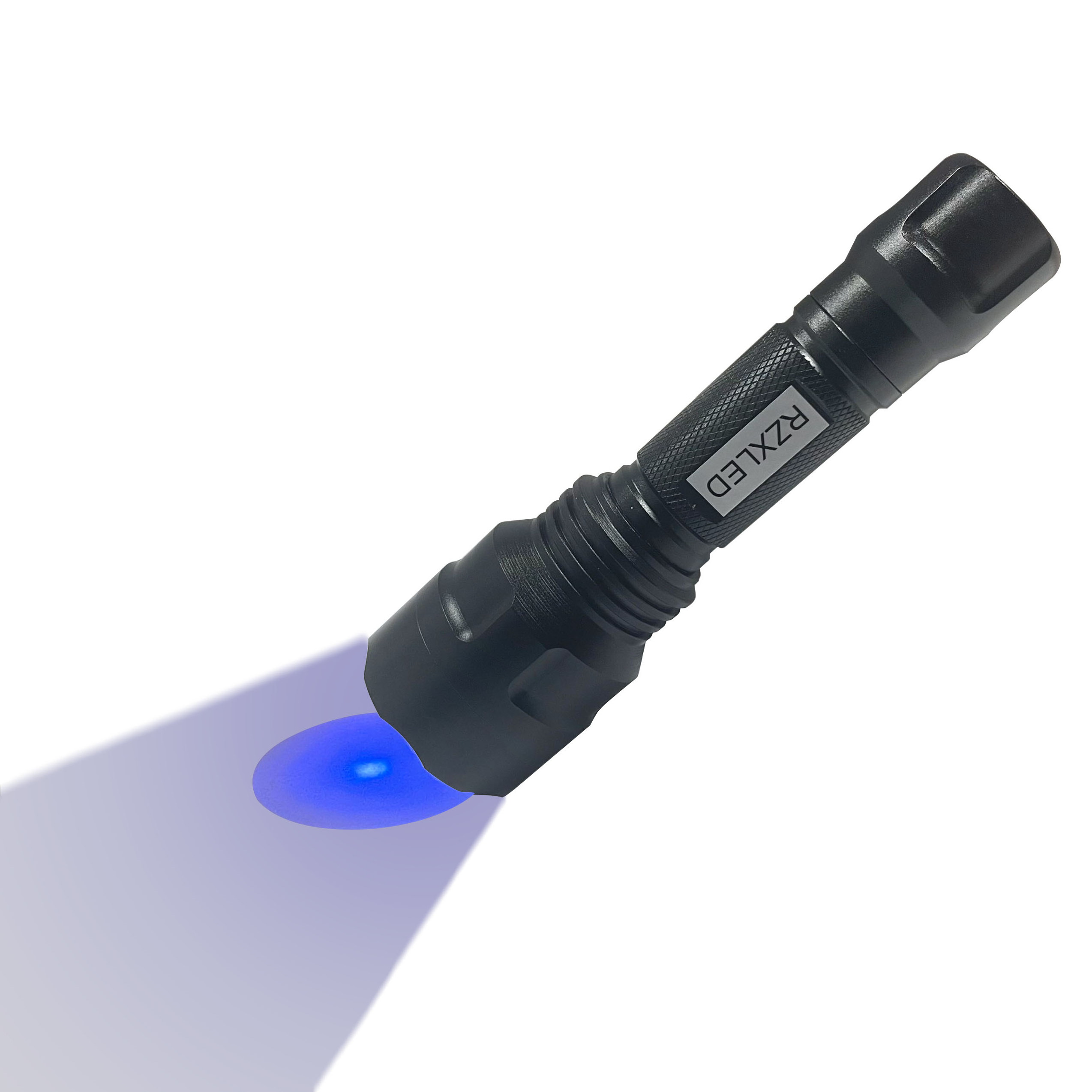 RZXLED  Rechargeable UV Torch 90MW 5W 253.7nm 254nm 255nm Flashlight UV for forensic analysis