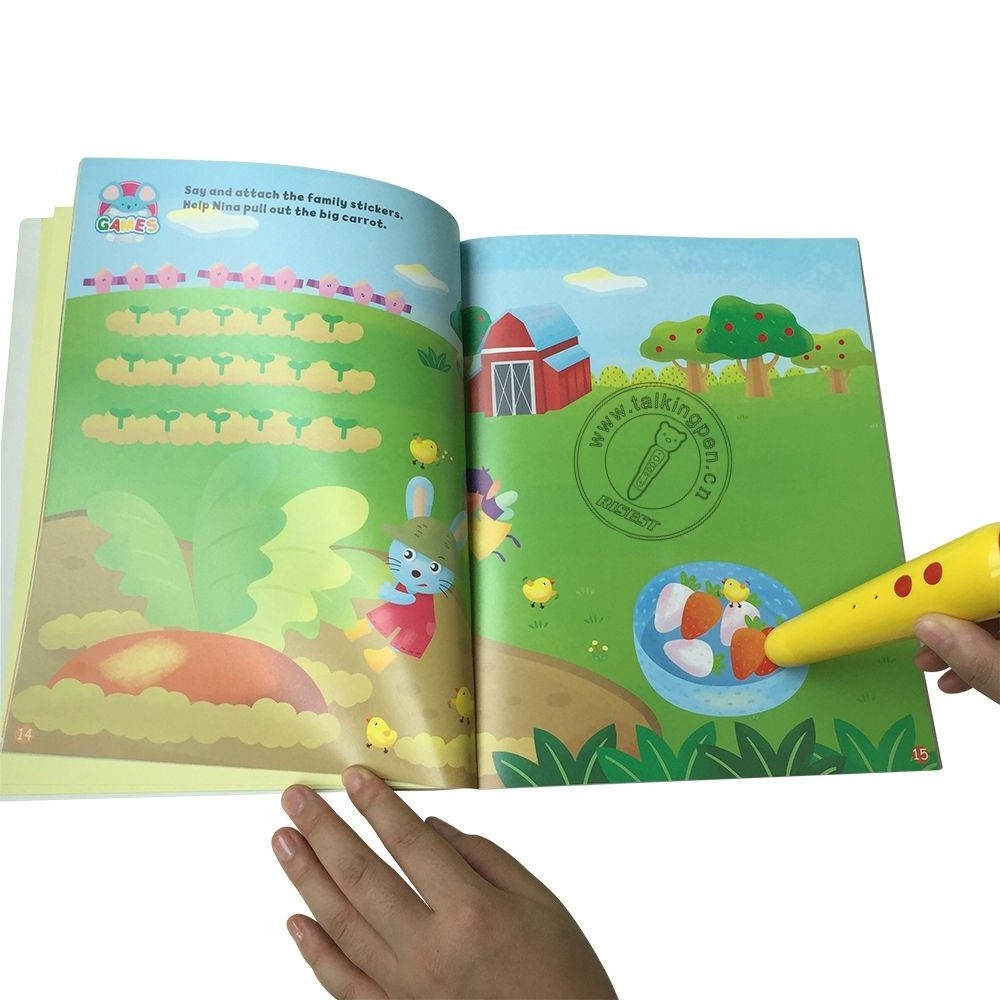 Super Fun Children English Books Smart Reading Pen Talking Pen Books