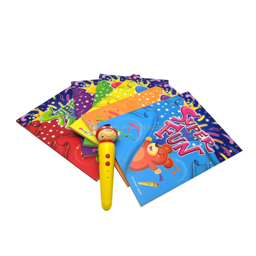 Super Fun Children English Books Smart Reading Pen Talking Pen Books