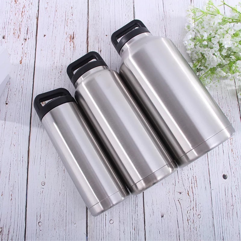 best 64 oz insulated water bottle gallon water jug stainless steel 2 litre stainless steel water bottle