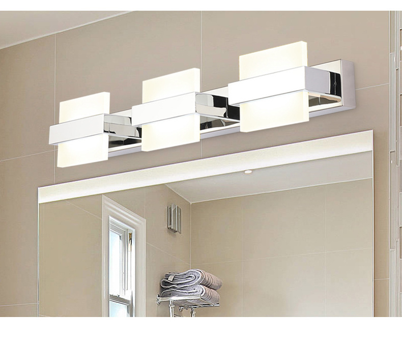 2022 Modern Wall Lamp Mounted Cabinet Dressing Room Lighting Bathroom LED Vanity Makeup Mirror Light