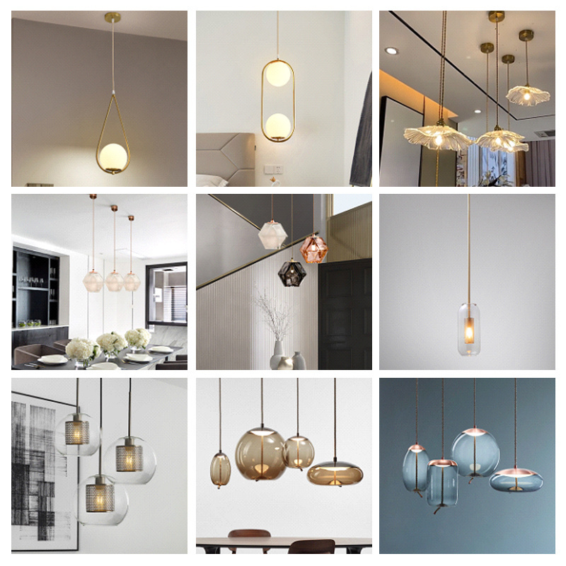 Guzhen Factory Wholesale Price Pendant Light Modern Kitchen Lighting Pendant Lamp Hanging Lights Fixture