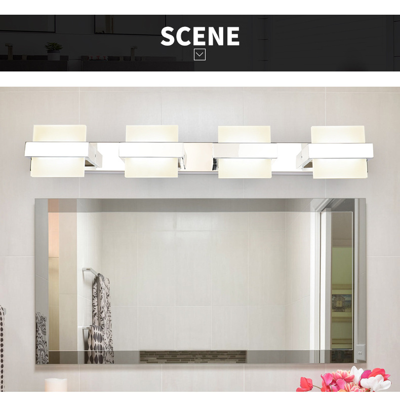 2022 Modern Wall Lamp Mounted Cabinet Dressing Room Lighting Bathroom LED Vanity Makeup Mirror Light