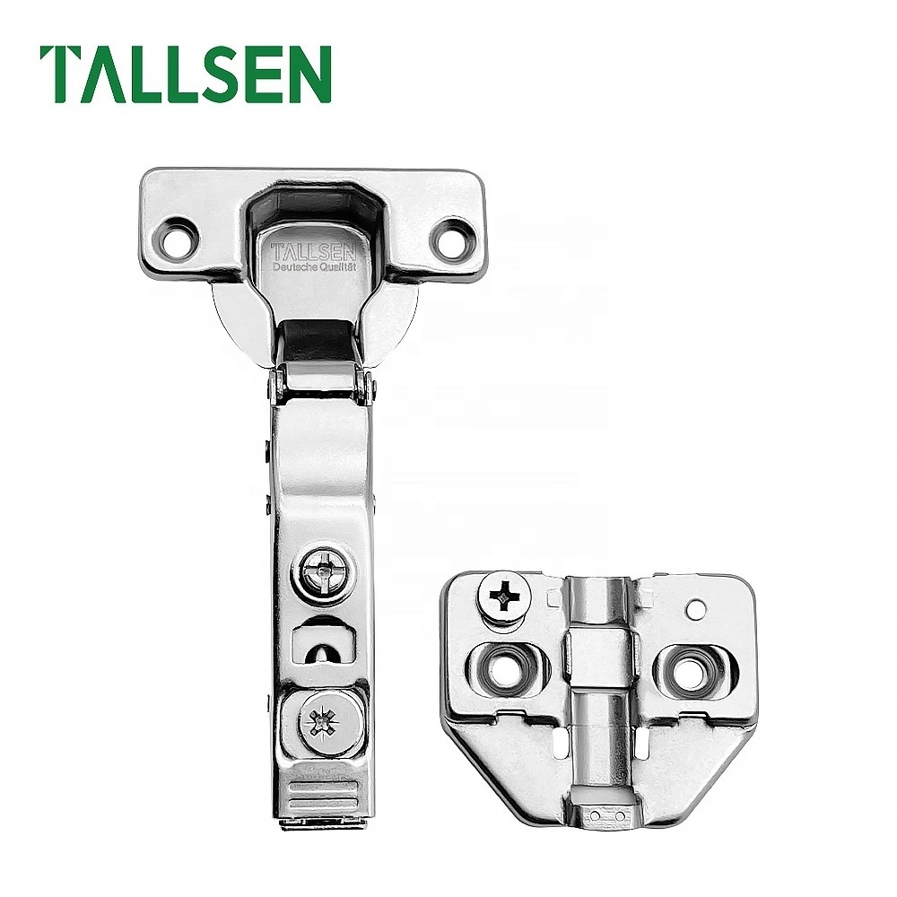 TALLSEN 110 Degree 35mm Clip On Two Way 3D adjustable hydraulic Soft Close Furniture Cabinet Hinge