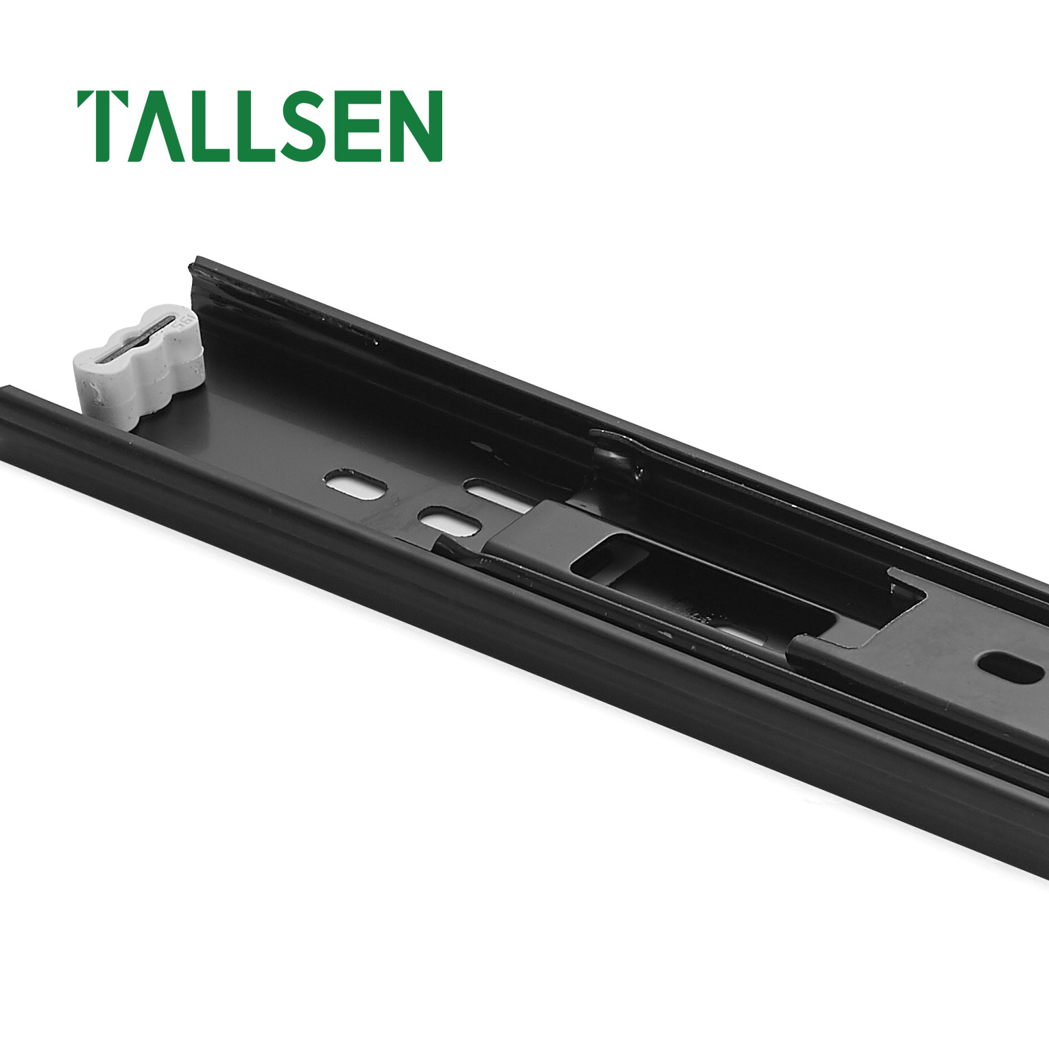 TALLSEN Factory Direct Sale  Soft Close Ball Bearing Kitchen Cabinet Telescopic Drawer Slides