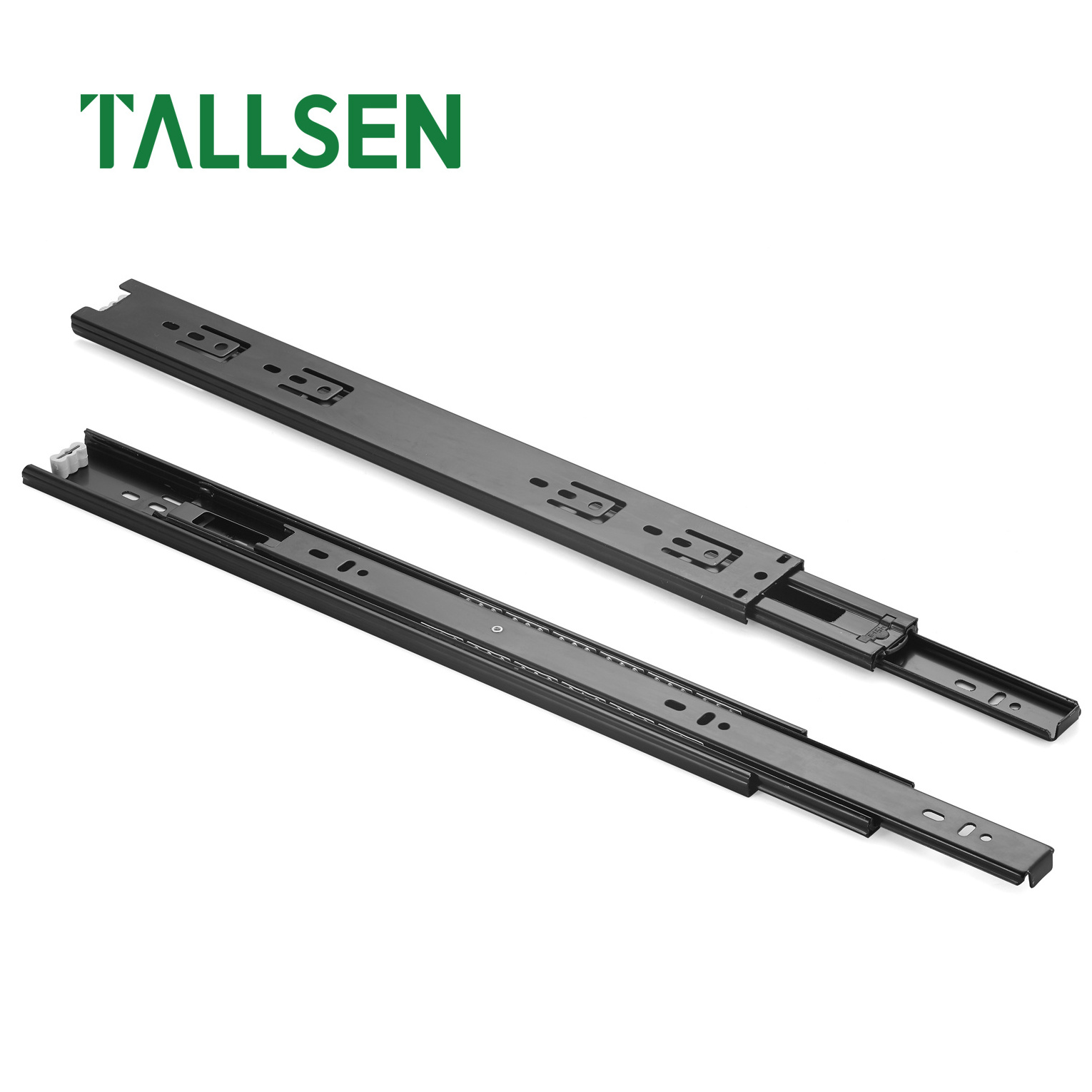 TALLSEN Factory Direct Sale  Soft Close Ball Bearing Kitchen Cabinet Telescopic Drawer Slides