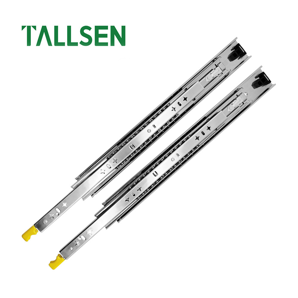 TALLSEN high quality Heavy Duty Drawer Slide Soft Close Drawer Runner Heavy Duty Drawer Slide