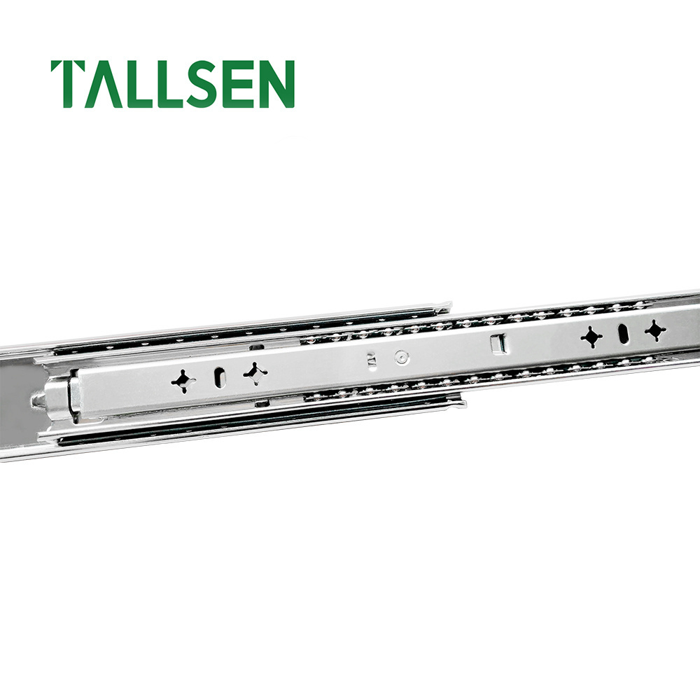 TALLSEN high quality Heavy Duty Drawer Slide Soft Close Drawer Runner Heavy Duty Drawer Slide