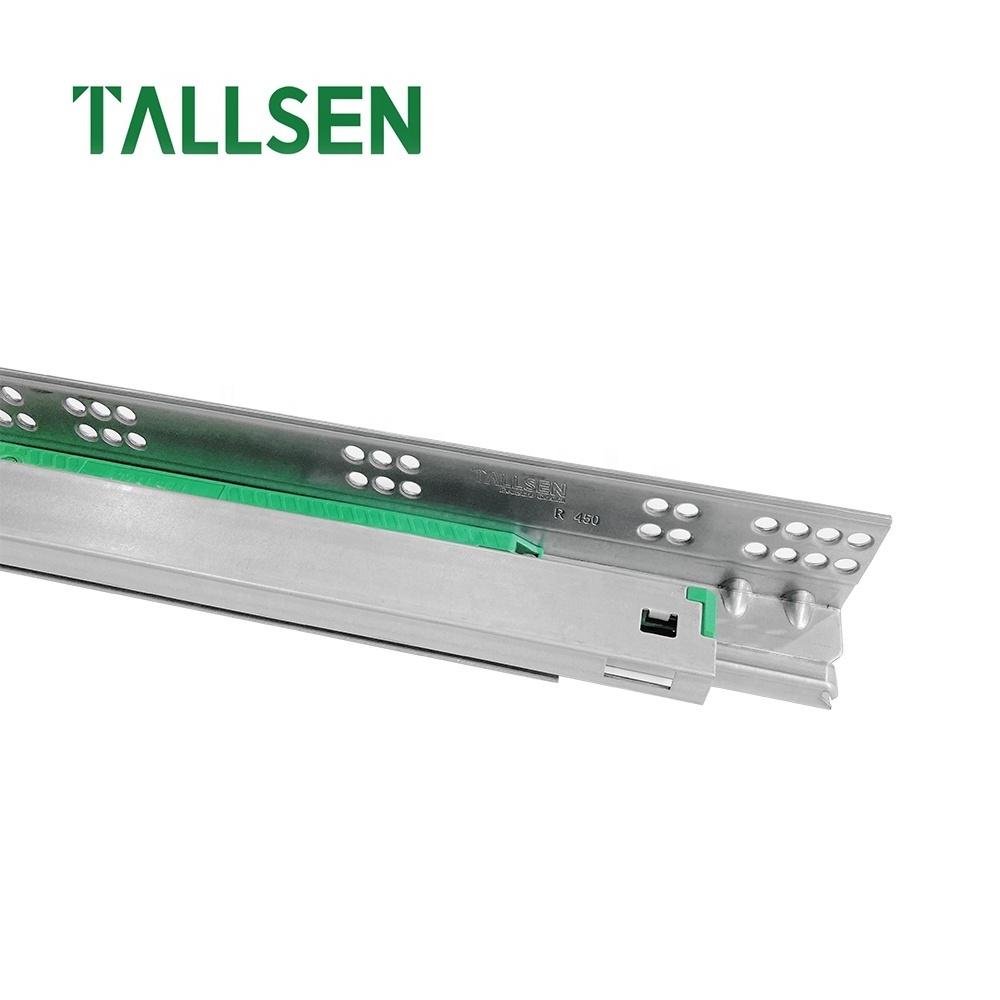 TALLSEN Wholesale 3D adjustment Kitchen Bottom Mount Heavy Duty Slow Soft close undermount slide out drawer