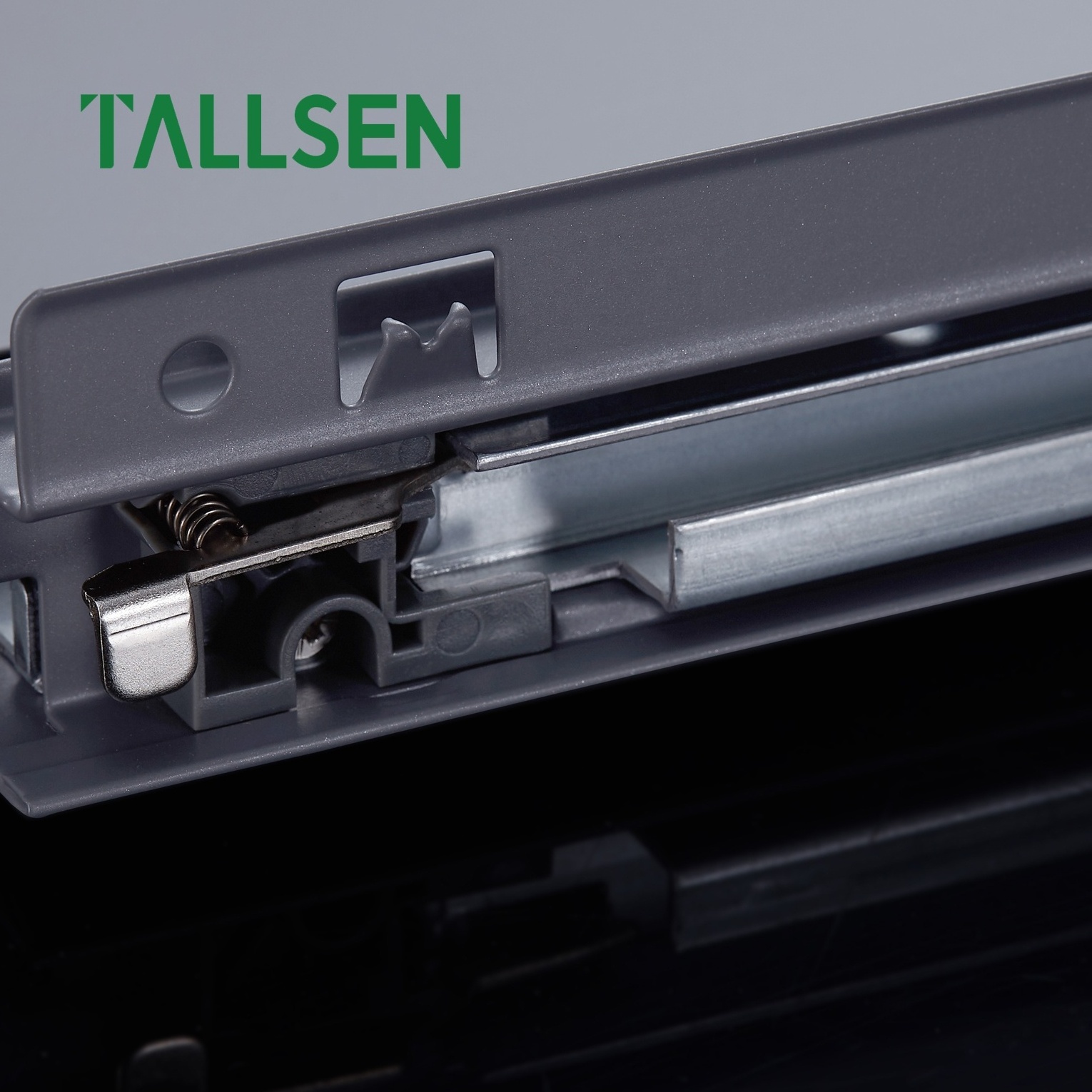 Tallsen Wholesale 86 118 167 199mm Soft Close Heavy Duty Metal Slim Box Cabinet Drawer Slide System