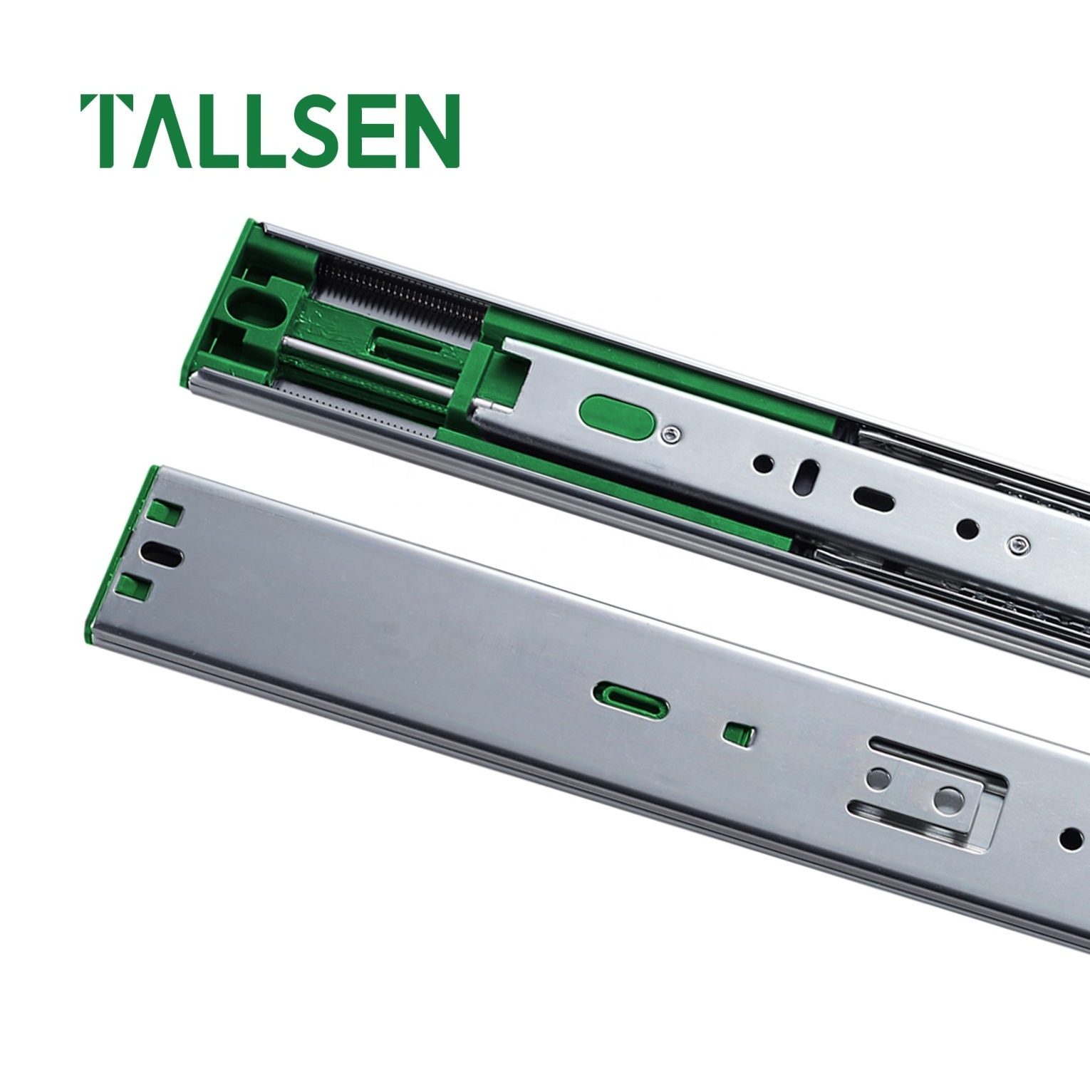 TALLSEN 10 12 14 16 18 20 22 24 Inch Soft Close Kitchen Cabinet Ball Bearing cold-rolled steel drawer slide