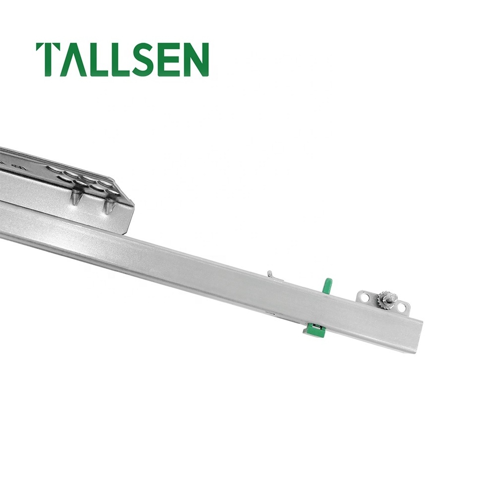 TALLSEN under mount heavy duty concealed telescopic slide 2 fold undermount drawer slides soft close