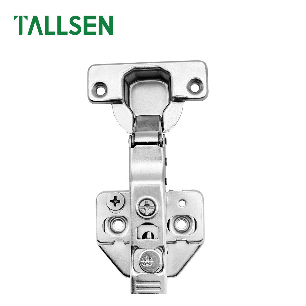 TALLSEN Wholesale 110 Degree 35mm Clip On 3D Two Way Full Overlay Soft Close Invisible Inset Furniture Cabinet Hinge