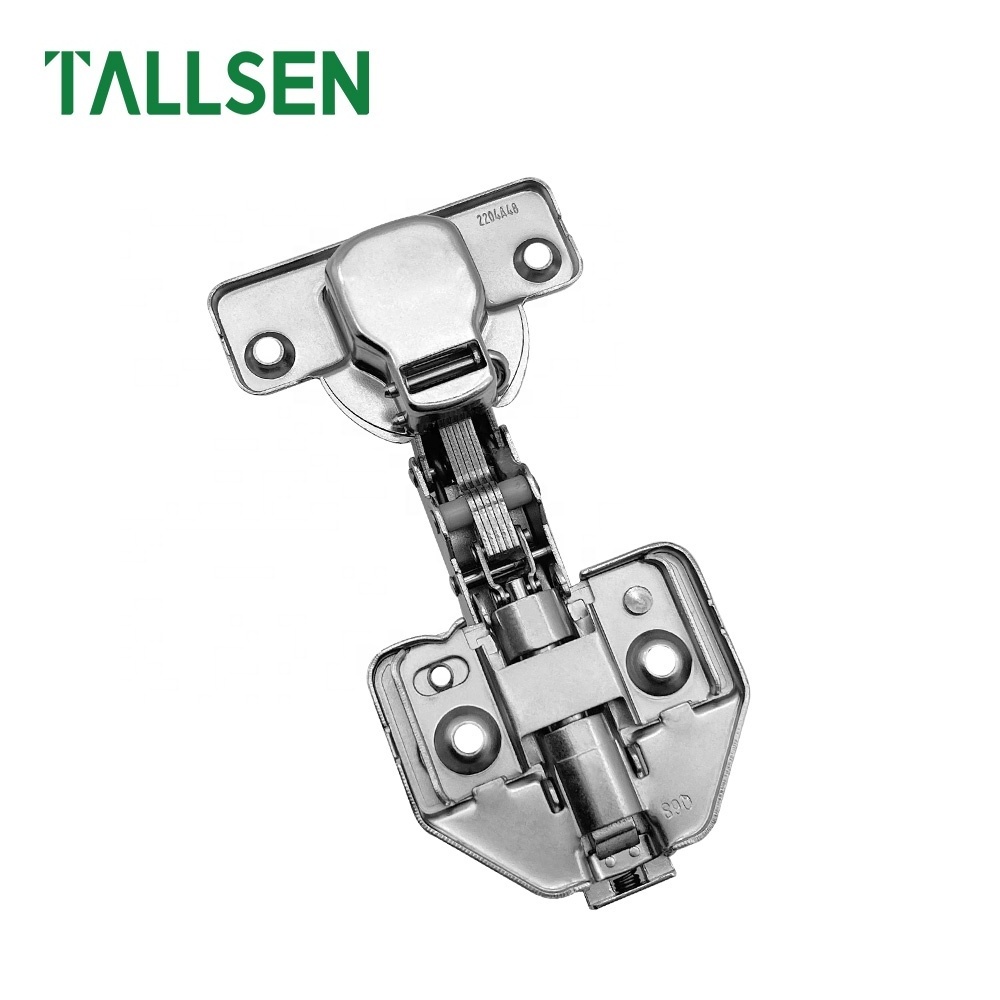 TALLSEN 110 Degree 35mm Clip On Two Way 3D adjustable hydraulic Soft Close Furniture Cabinet Hinge