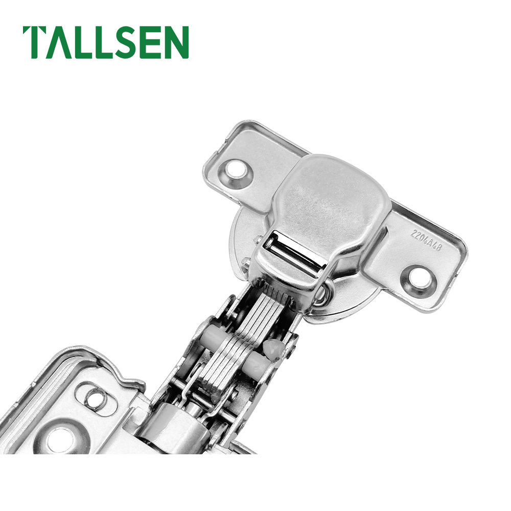 TALLSEN Wholesale 110 Degree 35mm Clip On 3D Two Way Full Overlay Soft Close Invisible Inset Furniture Cabinet Hinge