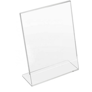 Acrylic Photo Frame Clear Acrylic Self Free Standing 4x6 Picture Acrylic Frame