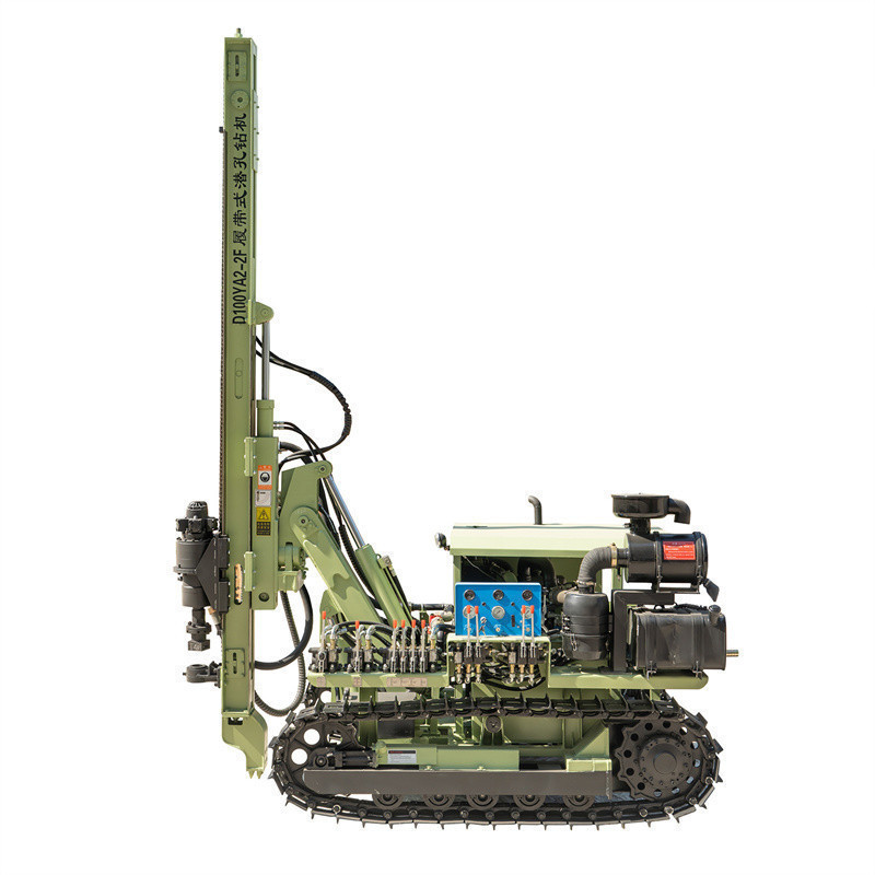 Driller Easy Operate Mine Drilling Rig Hydraulic Small Powerfull Borehole Drilling Machine For Blasting Hole