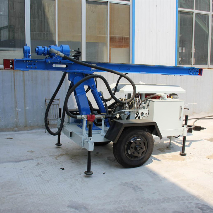 Good quality cheapest price mini water well drilling rig used for 100meters drill