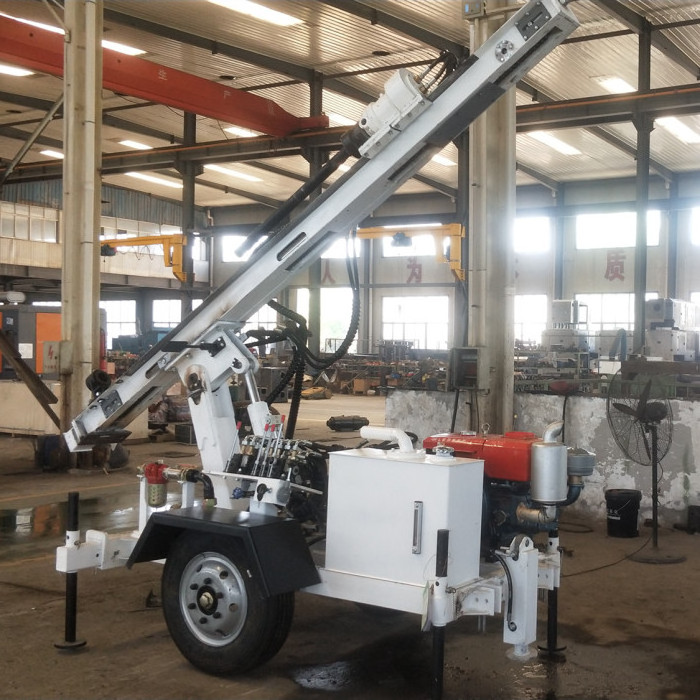 Good quality cheapest price mini water well drilling rig used for 100meters drill