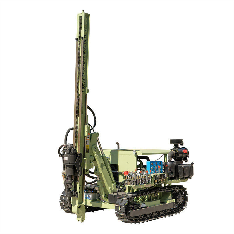 Driller Easy Operate Mine Drilling Rig Hydraulic Small Powerfull Borehole Drilling Machine For Blasting Hole